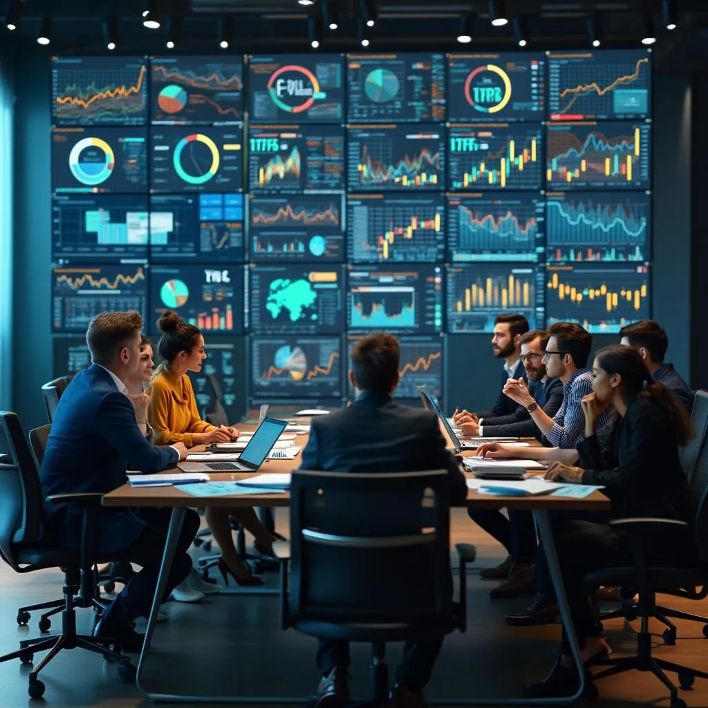 Equipo de FinanzAr en reunión estratégica