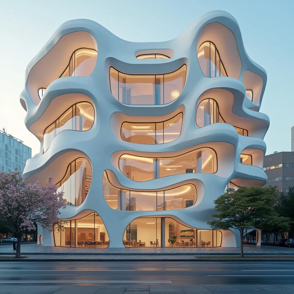 Edificio corporativo moderno en Buenos Aires